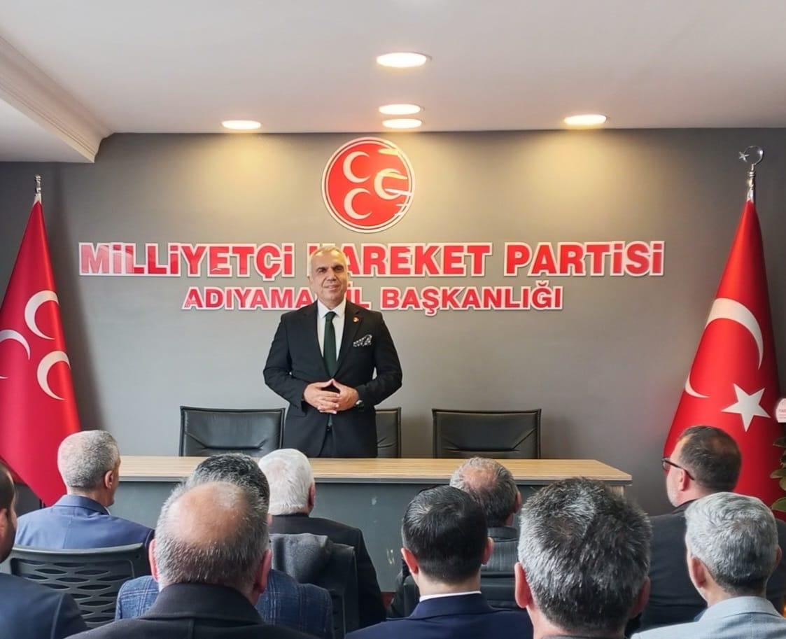 Adıyaman MHP İl Başkanlığında Bayramlaşma