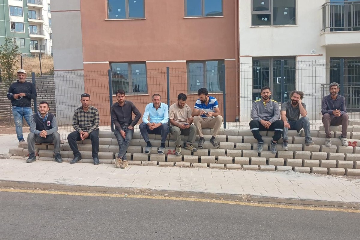 Adıyaman, Sur Yapı Çalışanları Grevde